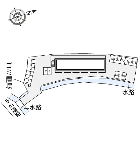 ★手数料０円★沼津市大岡　月極駐車場（LP）